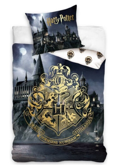 Mcu Harry Potter Hogwarts Sengetøj 100 procent bomuld