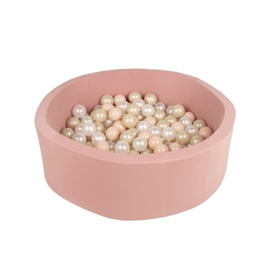 Babytrold Ballbinge med baller Rosa 18-46BA-ROSE