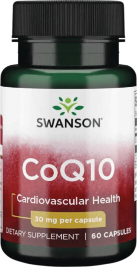 Coenzyme Q10 30 mg 60 kapsler