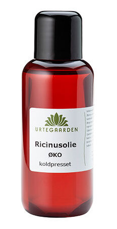 Urtegaarden Ricinusolie Øko 100 ml Urtegaarden Ricinusolie Øko 100 ml