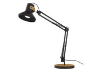 Unilux Baya Bamboo, Bamboo, Sort, Aluminium, Stål, Universell, E27, 1 ampuller, 12,6 W