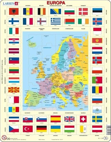 Larsen Puslespill Europas flagg Larsen Puslespill Europas flagg