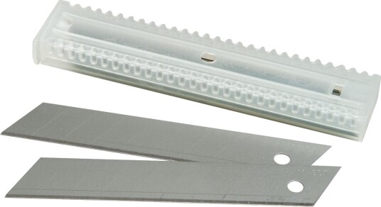 KNIVBLAD 18MM AVBREKK 10ST STANLEY