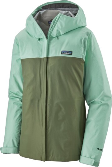 Patagonia  W Torrentshell 3L Jkt Dame GYPG Gypsum Green XL