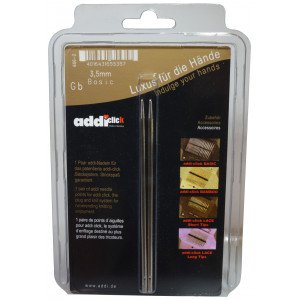 Addi Click Turbo Utskiftbare Rundpinner Messing 13 cm 3,50 mm US4