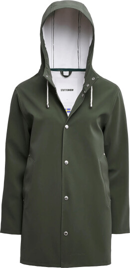 Stutterheim Stockholm Suede Dark Green Green S Stutterheim Stockholm Suede Dark Green Green S