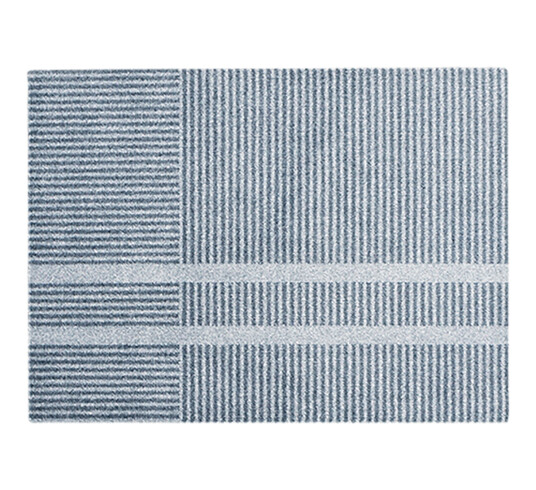 Heymat Løype Cloudy Grey dørmatte 85x115 cm