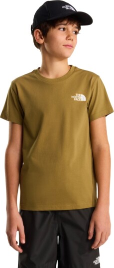 The North Face Teen Simple Dome Regular Ss Tee Beige 152 160