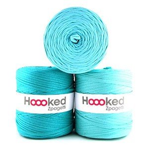 Hoooked Zpagetti Stoffgarn Unicolor 10 Mint Nyanser 1 stk. Hoooked Zpagetti Stoffgarn Unicolor 10 Mint Nyanser 1 stk.