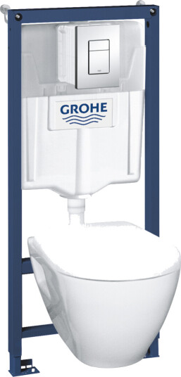 GROHE SOLIDO PERFECT 4IN1 SET TOALETTPAKKE M/SKATE TRYKKPLATE GROHE SOLIDO PERFECT 4IN1 SET TOALETTPAKKE M/SKATE TRYKKPLATE