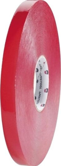 Toolcraft 5310B2033c Dobbeltsidig Tape Transparent L X B 33 M X 20 Mm 1 Stk