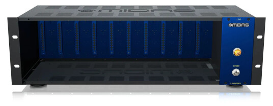 Midas Legend L10 500 Series Rackmount Chassis For 10 Modules