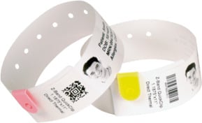 Tsc Pasientarmbånd Wristband Direct Adult Wda-105-Ol 29X292 Mm Kjerne 25 Mm 150 Stk WDA-105-OL