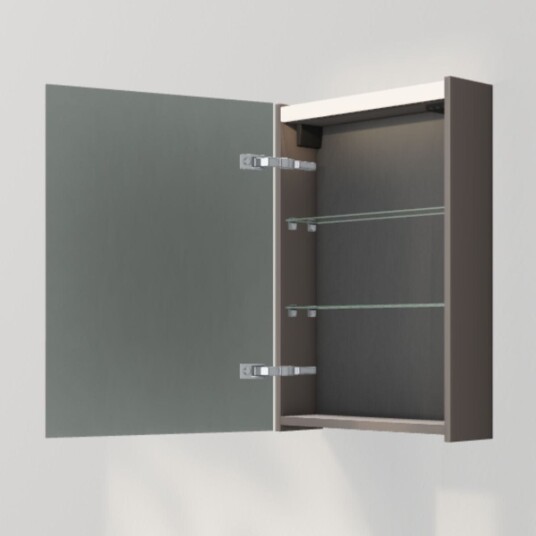 INR Iconic Nordic Rooms Stage 50 Speilskap med Stikkontakt Warm Clay / 50cm Venstre INR Iconic Nordic Rooms Stage 50 Speilskap med Stikkontakt Warm Clay / 50cm Venstre