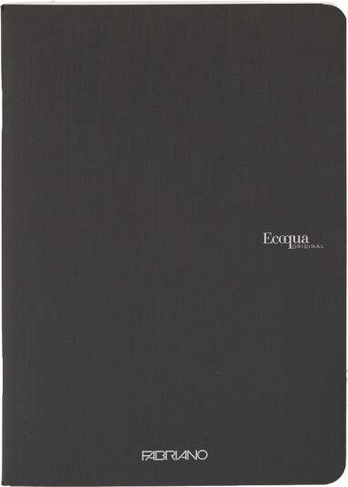 Notatbok EcoQua Original Stiftet A5 Linjert Sort Notatbok EcoQua Original Stiftet A5 Linjert Sort