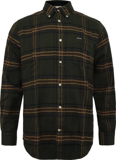 Barbour Barbour Portdown Tailored Checked Shirt OLIVE XXL