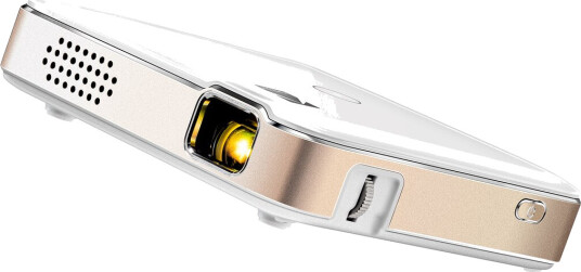 Kodak Luma 150 Mini DLP Projektor med Wi-Fi - 854x480 Oppløsning, 150 Lumen, Hvit