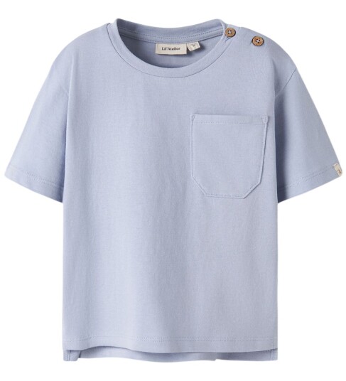 Lil" Atelier T skjorte NmmDolan Zen Blue Lil Atelier 5 år 110 T skjorte Blå