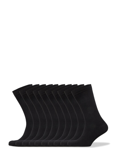 Resteröds Resteröds, Bamboosocks 10-Pack - Black - 40-45