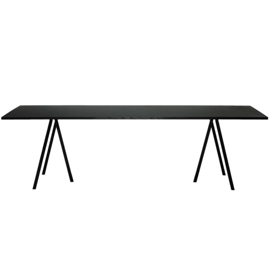 Hay Loop Stand Bord 250 cm Linoleum / Svart Hay Loop Stand Bord 250 cm Linoleum / Svart