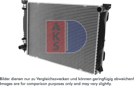 AKS DASIS 480071N Radiator, motorkjøling