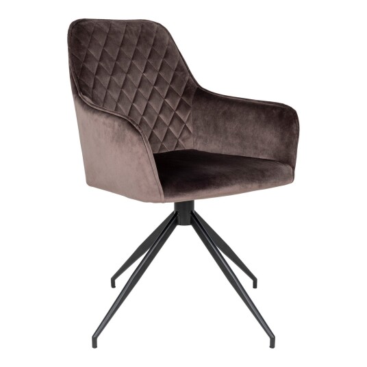 House Nordic Harbo spisestuestoler med dreiefot mushroom farget, svart. 1696498-01-0 1696497-01-0