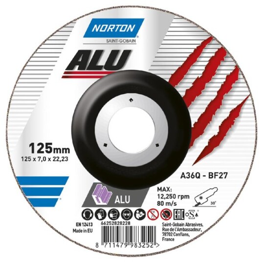 Norton Navrondell 125x7,0x22 Aluminium