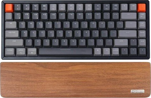 Keychron K2 / K6 Walnut Wood Palmrest - Håndleddsstøtte - Brun