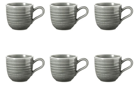 Seltmann Weiden Terra espressokopp 9 cl 6-pakning Pearl Grey