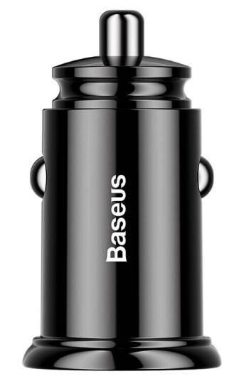 Baseus 30W Dual USB Billader med QC3.0 - Svart