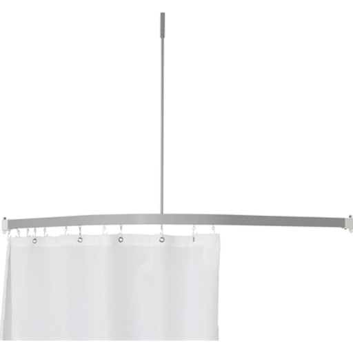 Van Der P dusjforhengstang 90x90 cm sort Van Der P dusjforhengstang 90x90 cm sort