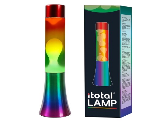 iTotal Lava Lamp RAINBOW 30 cm