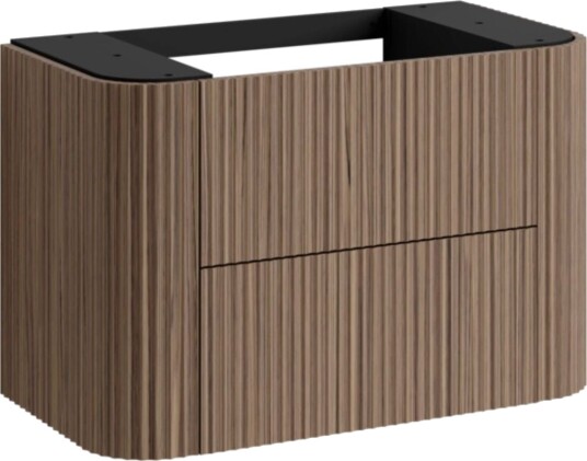 Vikingbad MIE Buet Servantskap Valnøtt / 90cm