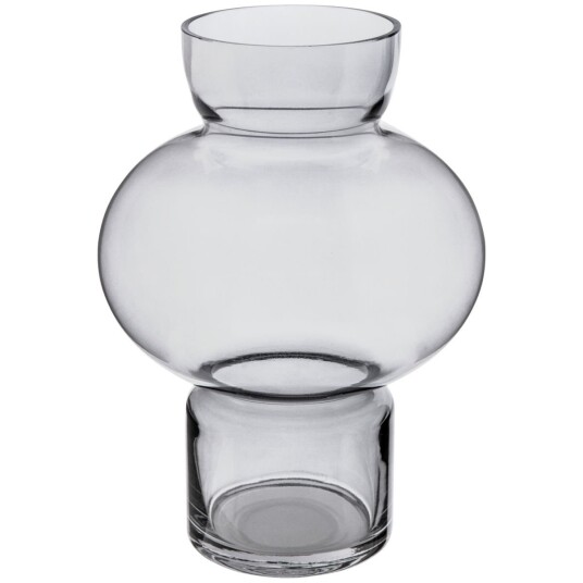 VEGA Glassvase Anica; 18x25 cm (ØxH); Grå VEGA Glassvase Anica; 18x25 cm (ØxH); Grå