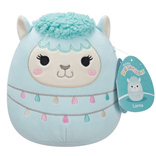 Squishmallows Plysjbamse 19cm Lorna Lama