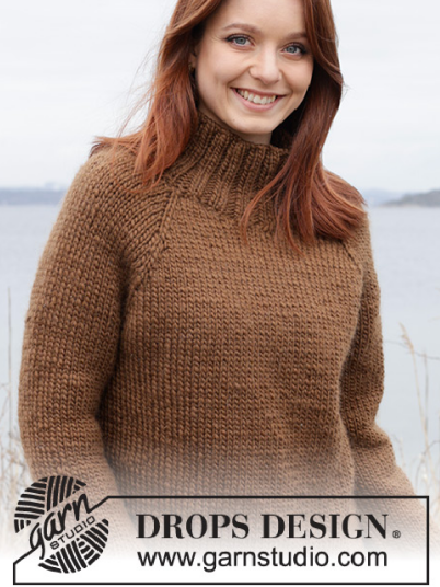 Drops 244 25 Autumn Amber Sweater