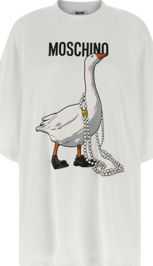 Moschino Dame Kjoler Hvit 2XS, Moschino Dame Kjoler Hvit 2XS,
