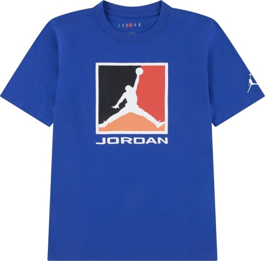 Jordan T skjorte Kamp Royal m. Trykk Jordan 10 12 år 140 152 T skjorte Blå