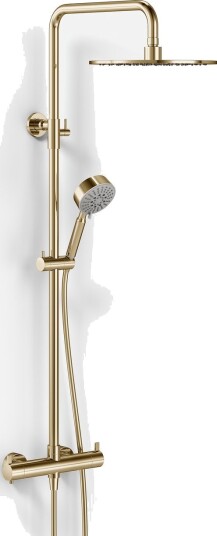 Arkilife Termostatsett Avao AABT900 ø30cm Wellness Rain PVD Polert Messing