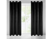 Eurofirany Eurocurtains Decorative Curtain Euro Pierre Black 140x250
