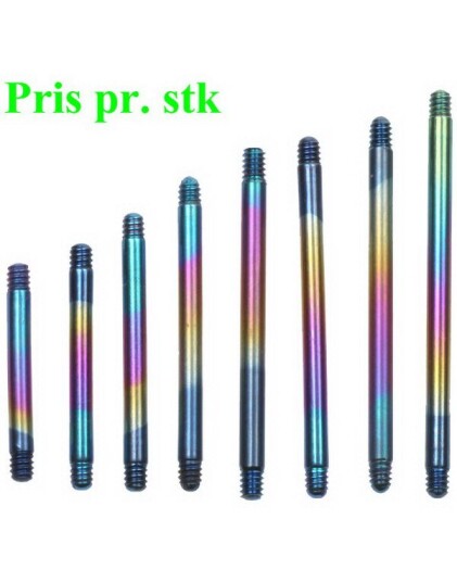 Utgått 10 x 12 mm Multi Rett stang Titan stang
