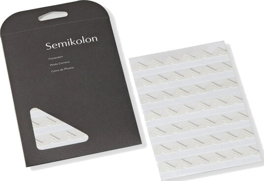 Semikolon Fotohjørner Cream 252 Pk Semikolon Fotohjørner Cream 252 Pk