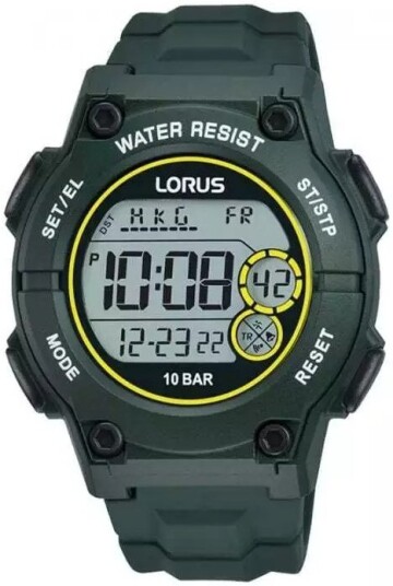 Lorus Herreklokke R2333PX9 Sports LCD/Gummi Ø42 mm Lorus Herreklokke R2333PX9 Sports LCD/Gummi Ø42 mm