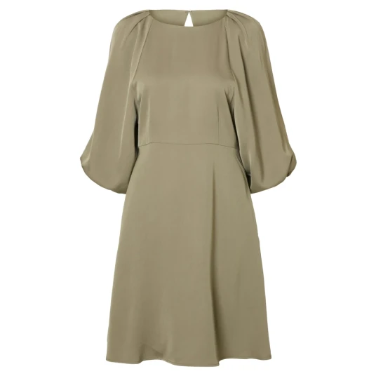 Selected Femme Dame Kjoler Grønn S,