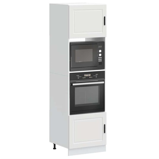  Ovnskap 2 stk Porto hvit konstruert tre 8721158506597