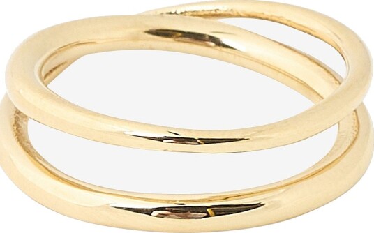 Edblad Ring Nouveau Ring S Gold Gull