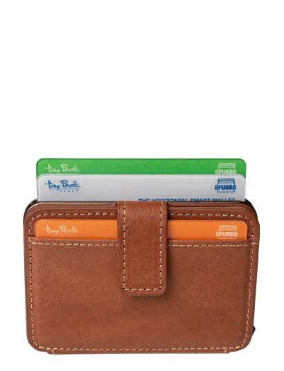 Tony Perotti Furbo Evo Standard With Banknote Compartment Brown ONE SIZE Tony Perotti Furbo Evo Standard With Banknote Compartment Brown ONE SIZE
