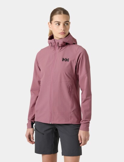 Helly Hansen W Blaze Softshell Hood Pink L Helly Hansen W Blaze Softshell Hood Pink L