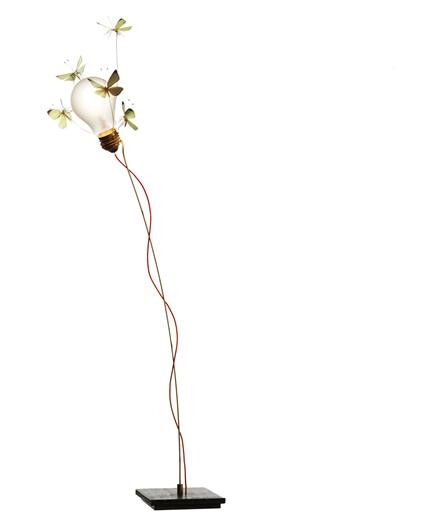 Ingo Maurer I Ricchi Poveri Five Butterflies Gulvlampe Sort Ingo Maurer I Ricchi Poveri Five Butterflies Gulvlampe Sort