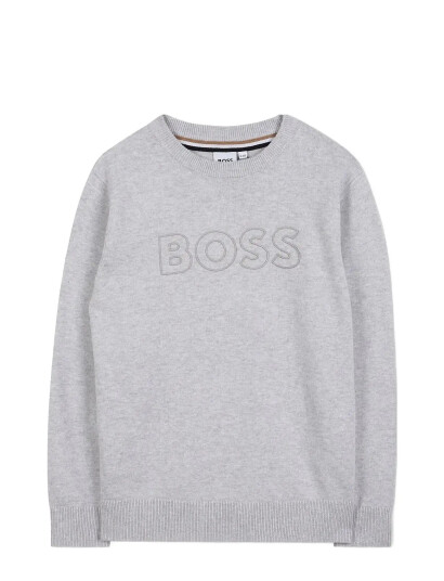BOSS Pullover Grey 102